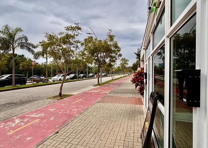 Studio completo Cond Ilha Pura - Ao lado do Rio Centro e próximo Arenas-Barra da Tijuca Rio de Janeiro